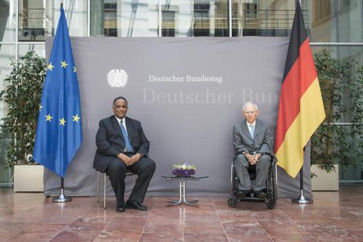 Schäuble, Wolfgang Ehemaliges Reichstagspräsidentenpalais, Innenansicht