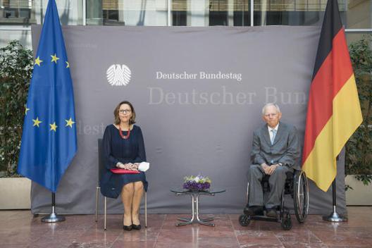 Schäuble, Wolfgang Ehemaliges Reichstagspräsidentenpalais, Innenansicht
