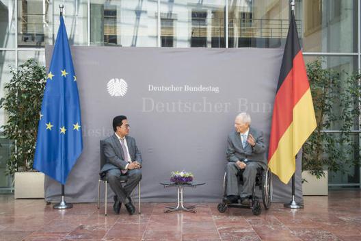 Schäuble, Wolfgang Ehemaliges Reichstagspräsidentenpalais, Innenansicht