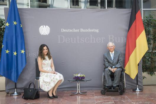 Schäuble, Wolfgang Ehemaliges Reichstagspräsidentenpalais, Innenansicht