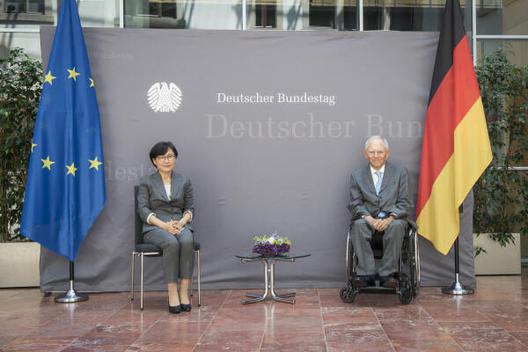 Schäuble, Wolfgang Ehemaliges Reichstagspräsidentenpalais, Innenansicht