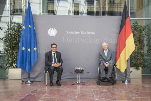 Schäuble, Wolfgang Ehemaliges Reichstagspräsidentenpalais, Innenansicht