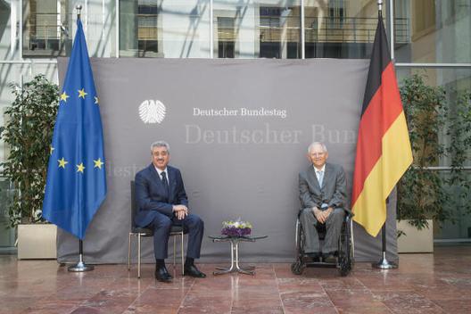 Schäuble, Wolfgang Ehemaliges Reichstagspräsidentenpalais, Innenansicht