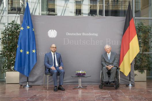 Schäuble, Wolfgang Ehemaliges Reichstagspräsidentenpalais, Innenansicht
