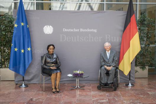 Schäuble, Wolfgang Ehemaliges Reichstagspräsidentenpalais, Innenansicht