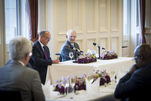 Schäuble, Wolfgang Ehemaliges Reichstagspräsidentenpalais, Innenansicht