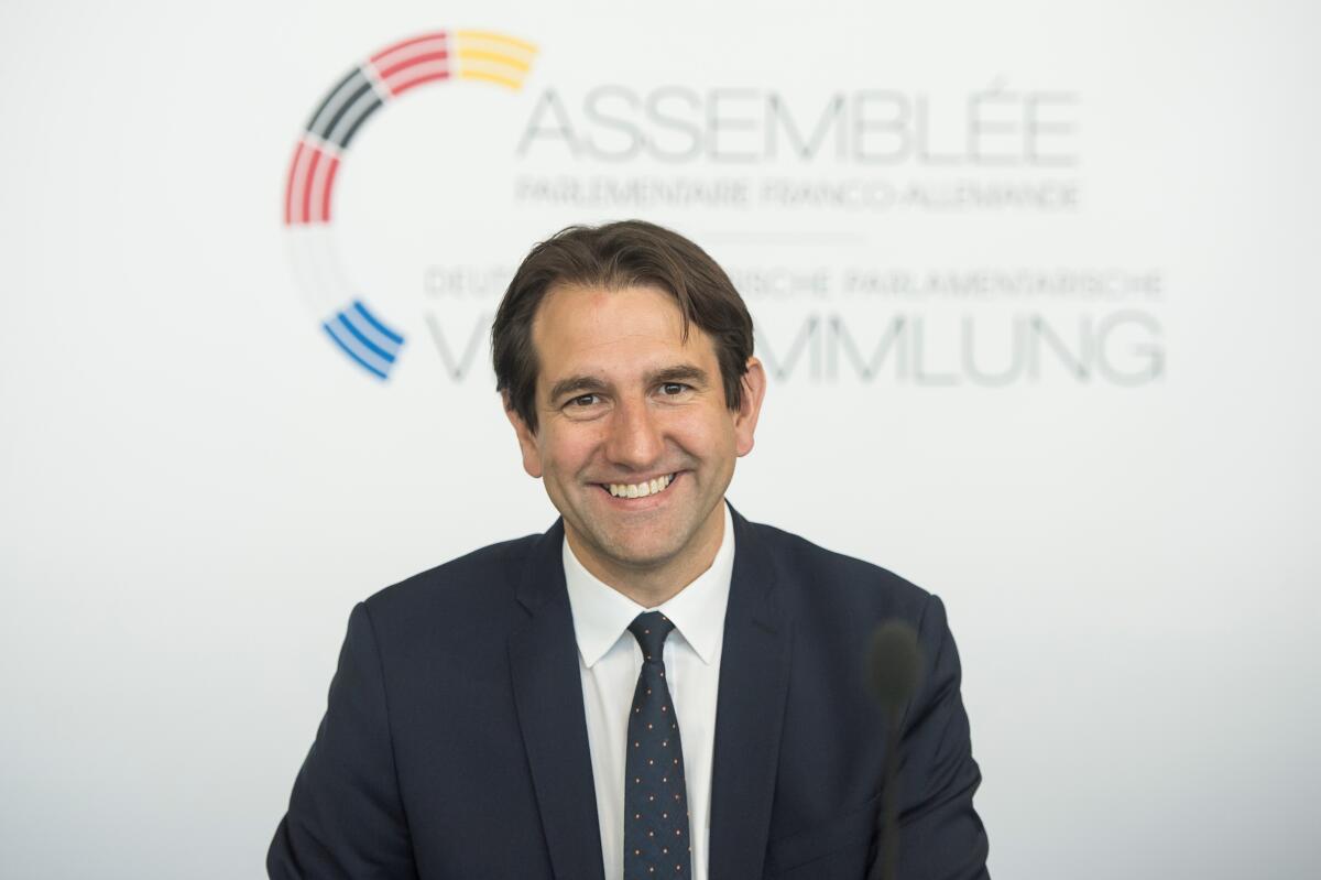 Videokonferenz der Deutsch-Französischen Parlamentarischen Versammlung - Vorsitzender Andreas Jung, CDU/CSU, MdB. Jung, Andreas Videokonferenz der Deutsch-Französischen Parlamentarischen Versammlung - Vorsitzender Andreas Jung, CDU/CSU, MdB.