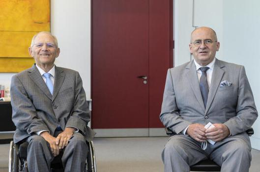 Schäuble, Wolfgang Reichstagsgebäude, Büro des Präsidenten