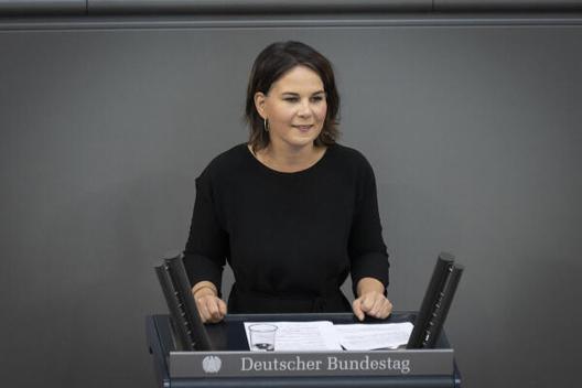 Baerbock, Annalena Reichstagsgebäude, Plenarsaal