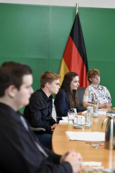 Janowsky, Magnus; Philipp, Yanic; Nölte, Jakob; Einwächter, Felipa Reichstagsgebäude, Innenansicht