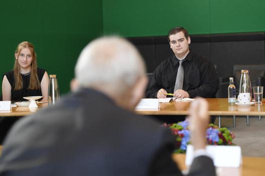 Schäuble, Wolfgang; Janowsky, Magnus; Langeloh, Diane Reichstagsgebäude, Innenansicht