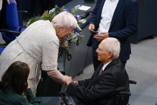 Schäuble, Wolfgang; Roth, Claudia Reichstagsgebäude, Plenarsaal