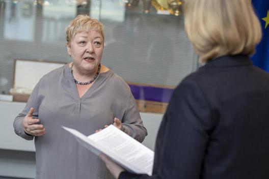Bas, Bärbel; Zupke, Evelyn Reichstagsgebäude, Empfangsraum