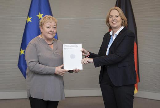 Bas, Bärbel; Zupke, Evelyn Reichstagsgebäude, Empfangsraum