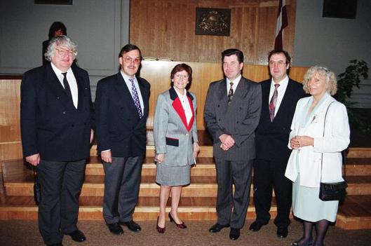 Süssmuth, Rita; Stetten, Wolfgang Hermann Freiherr von; Hiller, Reinhold; Schmidt, Trudi; Wolfgramm, Torsten; Gorbunovs, Anatolijs 