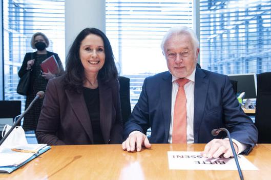 Winkelmeier-Becker, Elisabeth; Kubicki, Wolfgang Paul-Löbe-Haus, Sitzungssaal