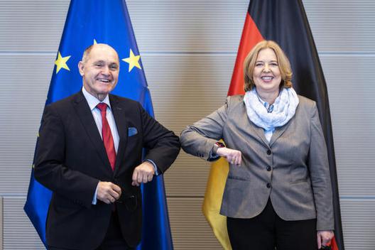 Bas, Bärbel; Sobotka, Wolfgang Reichstagsgebäude, Präsidialebene