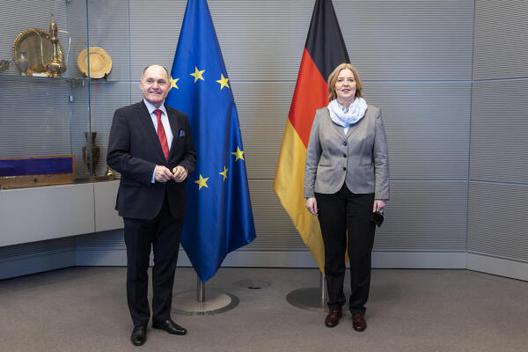 Bas, Bärbel; Sobotka, Wolfgang Reichstagsgebäude, Präsidialebene