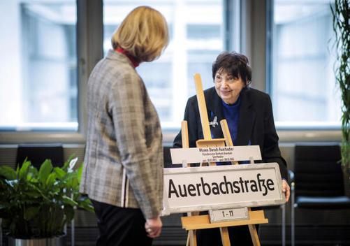 Auerbacher, Inge; Bas, Bärbel Reichstagsgebäude, Empfangsraum