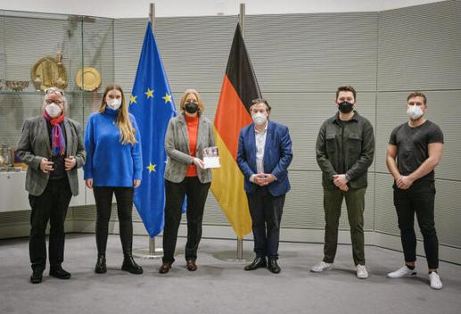 Bas, Bärbel; Heubner, Christoph Reichstagsgebäude, Empfangsraum