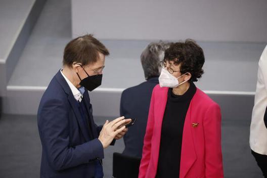 Lauterbach, Karl; Türeci, Özlem Paul-Löbe-Haus