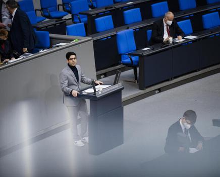 Mansoori, Kaweh Reichstagsgebäude, Plenarsaal