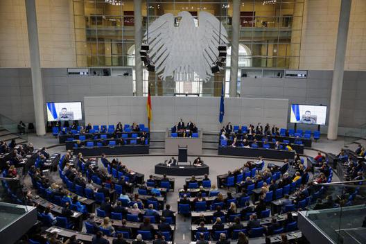 Selenskyj, Wolodymyr Reichstagsgebäude, Plenarsaal