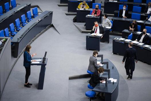 Martens, Zanda Reichstagsgebäude, Plenarsaal