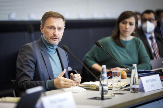 Lindner, Christian; Beck, Katharina Reichstagsgebäude, Fraktionssaal CDU/CSU