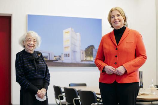Bas, Bärbel; Friedländer, Margot Reichstagsgebäude, Büro der Präsidentin