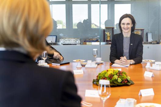 Čmilytė-Nielsen, Viktorija Reichstagsgebäude, Empfangsraum