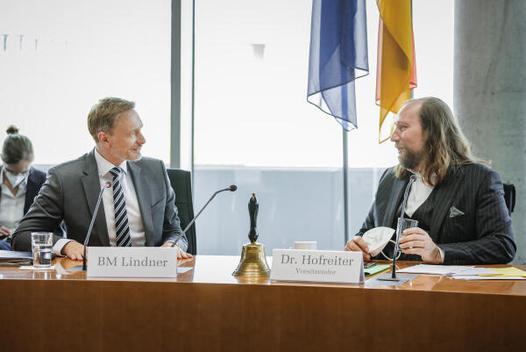 Hofreiter, Anton; Lindner, Christian Paul-Löbe-Haus, Sitzungssaal