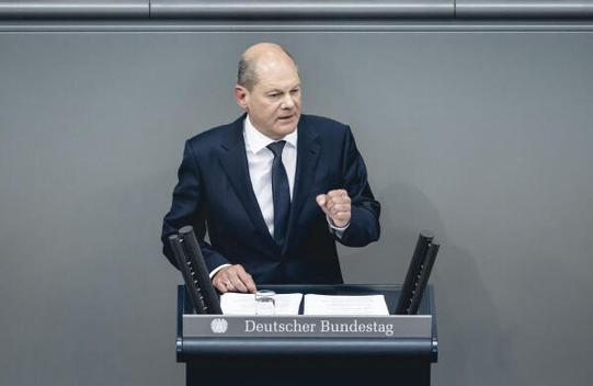 Scholz, Olaf Reichstagsgebäude, Plenarsaal