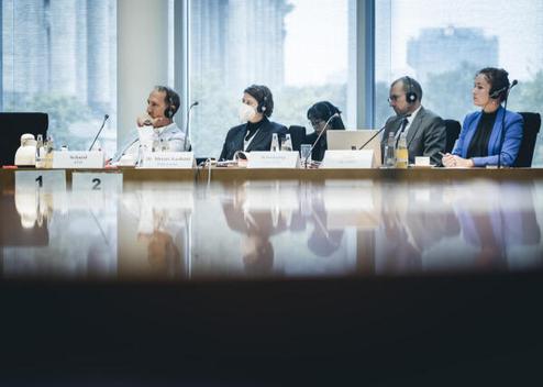 Röwekamp, Thomas; Schmid, Christoph; Nastic, Zaklin Paul-Löbe-Haus, Sitzungssaal