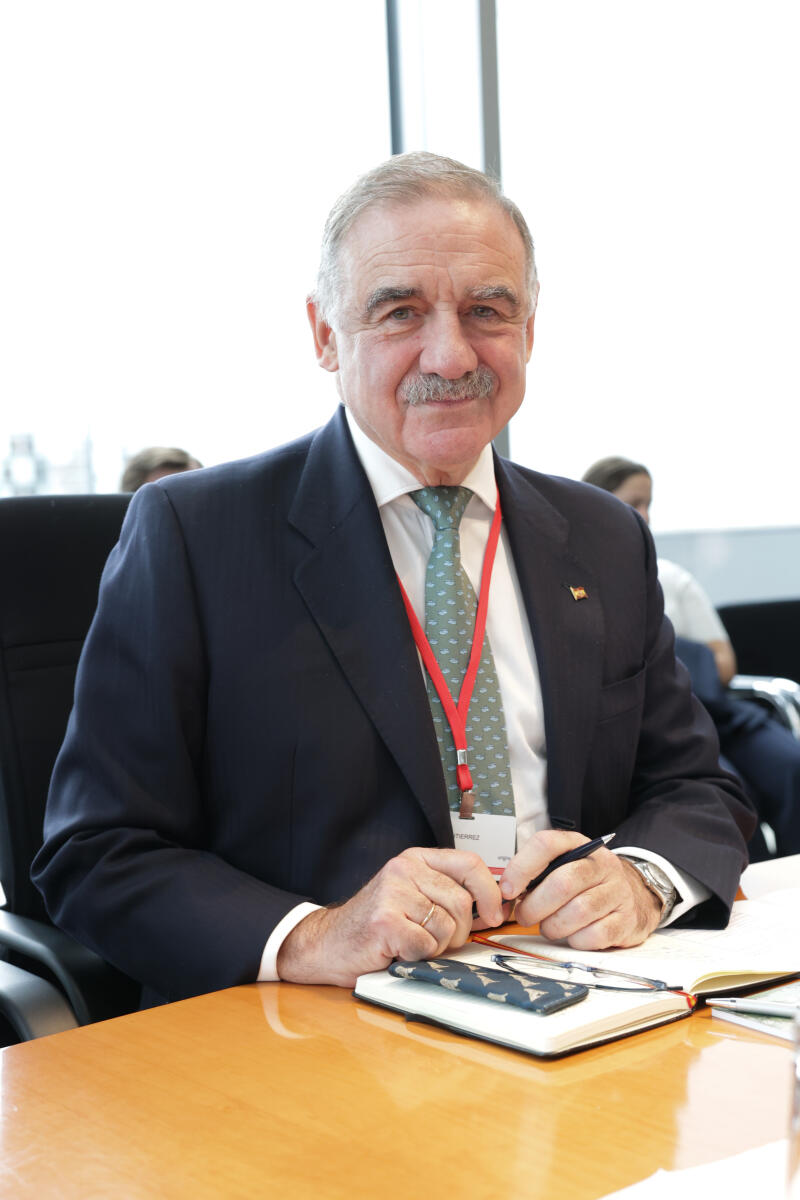  Der Unterausschuss Transatlantische Verteidigungs- und Sicherheitszusammenarbeit der Parlamentarischen Versammlung der NATO (NATO PV) zu Gast im Deutschen Bundestag. Hier im Bild Fernando Gutierrez, Vice-Chairperson.