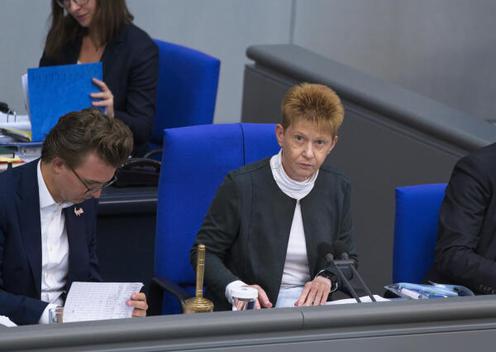 Pau, Petra; Eckert, Leon Reichstagsgebäude, Plenarsaal