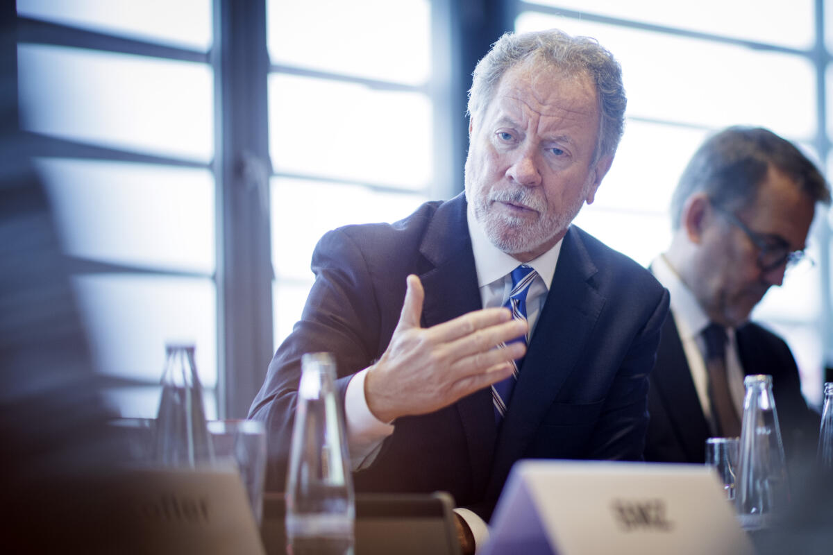 Gespräch des Ausschusses für wirtschaftliche Zusammenarbeit und Entwicklung mit David Muldrow Beasley (m) (Director of the United Nations World Food Programme, WFP). Gespräch des Ausschusses für wirtschaftliche Zusammenarbeit und Entwicklung mit David Muldrow Beasley (m) (Director of the United Nations World Food Programme, WFP).