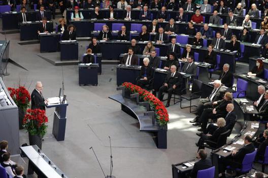Levits, Egils Reichstagsgebäude, Plenarsaal