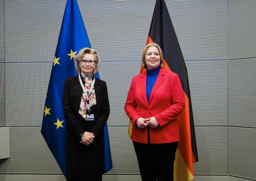 Bas, Bärbel Reichstagsgebäude, Empfangsraum
