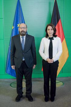 Özoğuz, Aydan Reichstagsgebäude, Empfangsraum