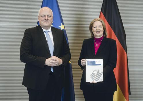 Bas, Bärbel; Kelber, Ulrich Reichstagsgebäude