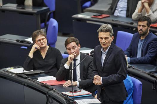 Mützenich, Rolf; Breymaier, Leni; Hartmann, Sebastian; Schneider, Daniel Reichstagsgebäude, Plenarsaal