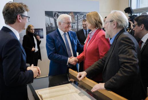 Bas, Bärbel; Steinmeier, Frank-Walter; Thierse, Wolfgang Reichstagsgebäude, Abgeordnetenlobby