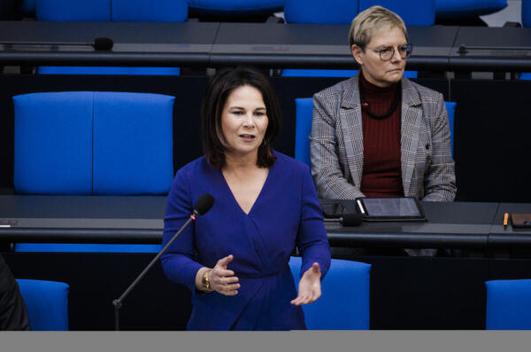 Baerbock, Annalena Reichstagsgebäude, Plenarsaal