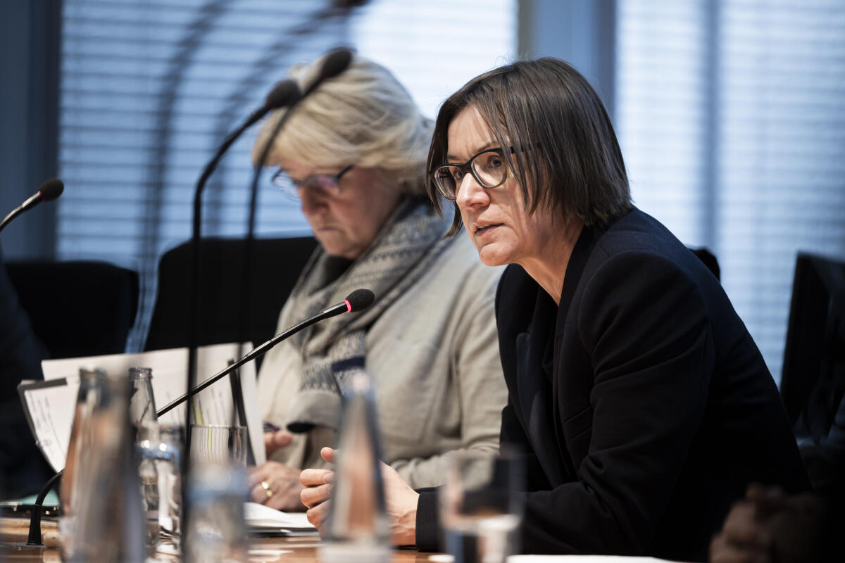 Präsidentin des Internationalen Komitees vom Roten Kreuz (IKRK), Mirjana Spoljaric Egger (im Bild), zu Gast im Unterausschuss Vereinte Nationen, internationale Organisationen und zivile Krisenprävention. Grütters, Monika Präsidentin des Internationalen Komitees vom Roten Kreuz (IKRK), Mirjana Spoljaric Egger (im Bild), zu Gast im Unterausschuss Vereinte Nationen, internationale Organisationen und zivile Krisenprävention.