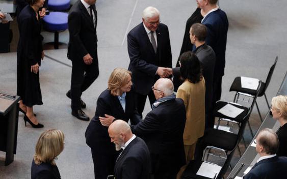 Bas, Bärbel; Steinmeier, Frank-Walter Reichstagsgebäude, Plenarsaal