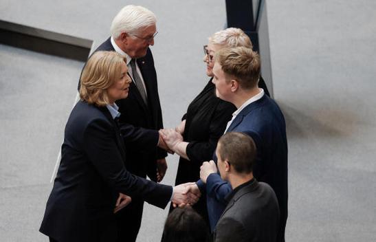 Bas, Bärbel; Steinmeier, Frank-Walter Reichstagsgebäude, Plenarsaal