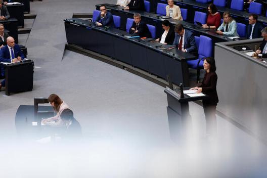 Baerbock, Annalena Reichstagsgebäude, Plenarsaal