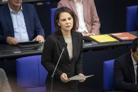Baerbock, Annalena Reichstagsgebäude, Plenarsaal