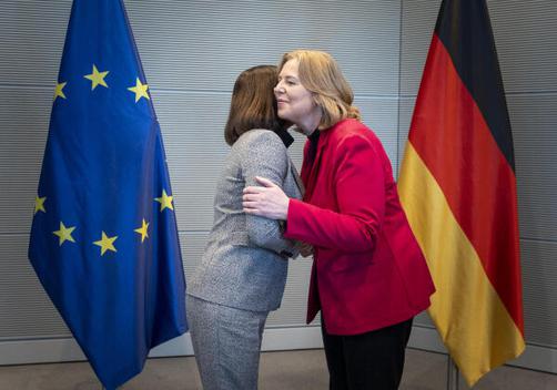 Bas, Bärbel Reichstagsgebäude, Empfangsraum